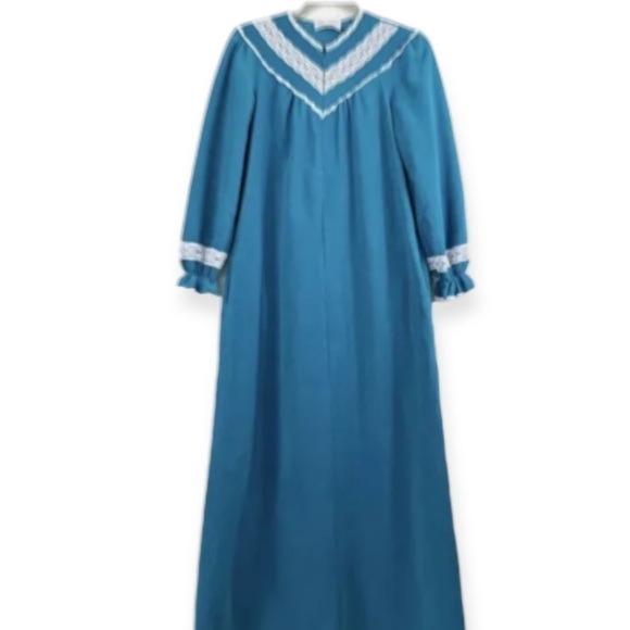 Vassarette Velvelour Long Robe House Coat - Picture 1 of 10